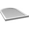 Ekena Millwork Round Top Surface Mount PVC Gable Vent w/ 2"W x 2"P Brickmould Sill Frame, 28"W x 42"H GVPRT28X4203SN - alternate 2